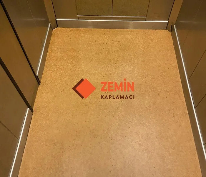 Asansör pvc zemin kaplaması görsel 4
