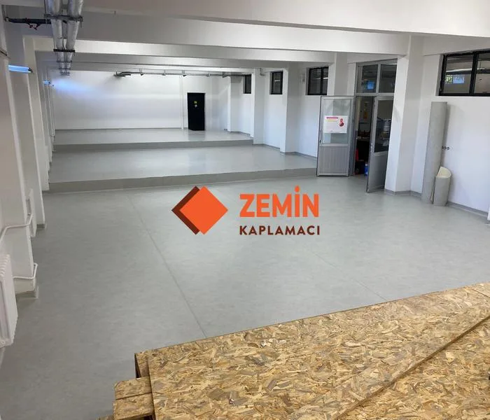 Okul konferans salon pvc zemin kaplama Firması görsel 6