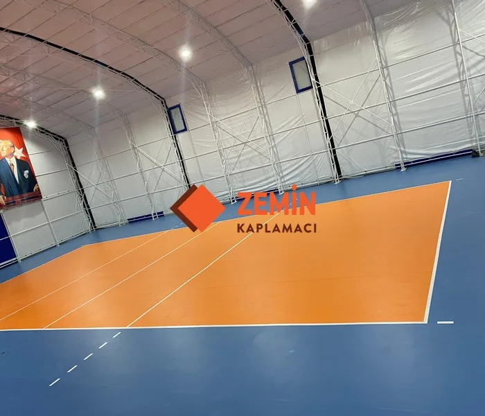 Fiba onaylı pvc spor zemin kaplama modeller görsel 6