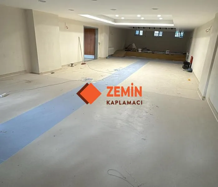 Okul konferans salon pvc zemin kaplama Modeli görsel 3