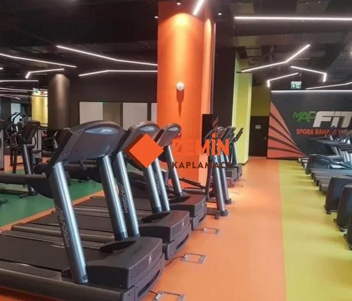 Fitnes salonu pvc Yer kaplama görsel 6