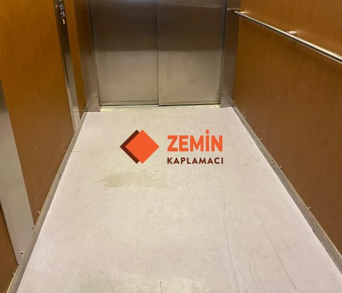 Asansör pvc zemin kaplama modeli görsel 5